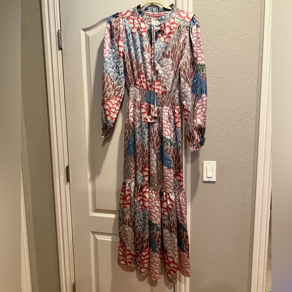 NWT Umgee sample Earth tone maxi dress S